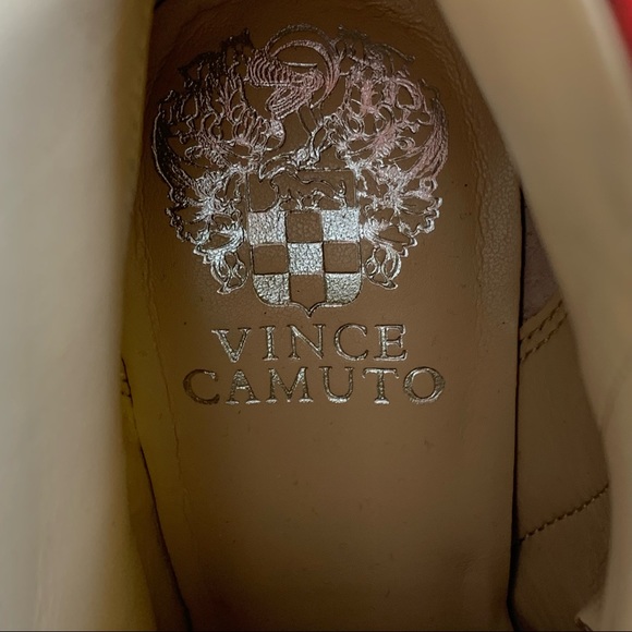 Vince Camuto Sanstan Red Retro Python Print Leather Boots Size 6 - Picture 11 of 14